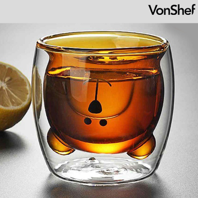 YC-DC051 - Double Wall Insulated Glass Cup