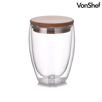 YC-DC012 - Double Wall Insulated Glass Cup
